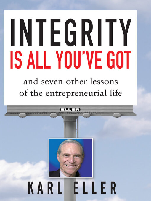 Cover image for Integrity is All You've Got
